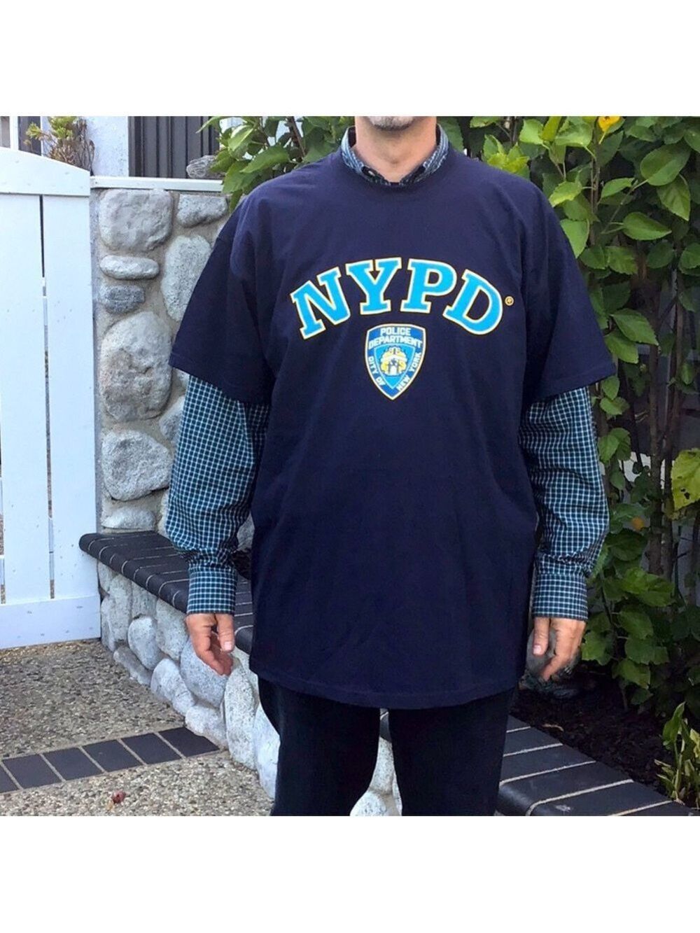 Unisex NYPD blue t-shirt men & women NWT 2XL